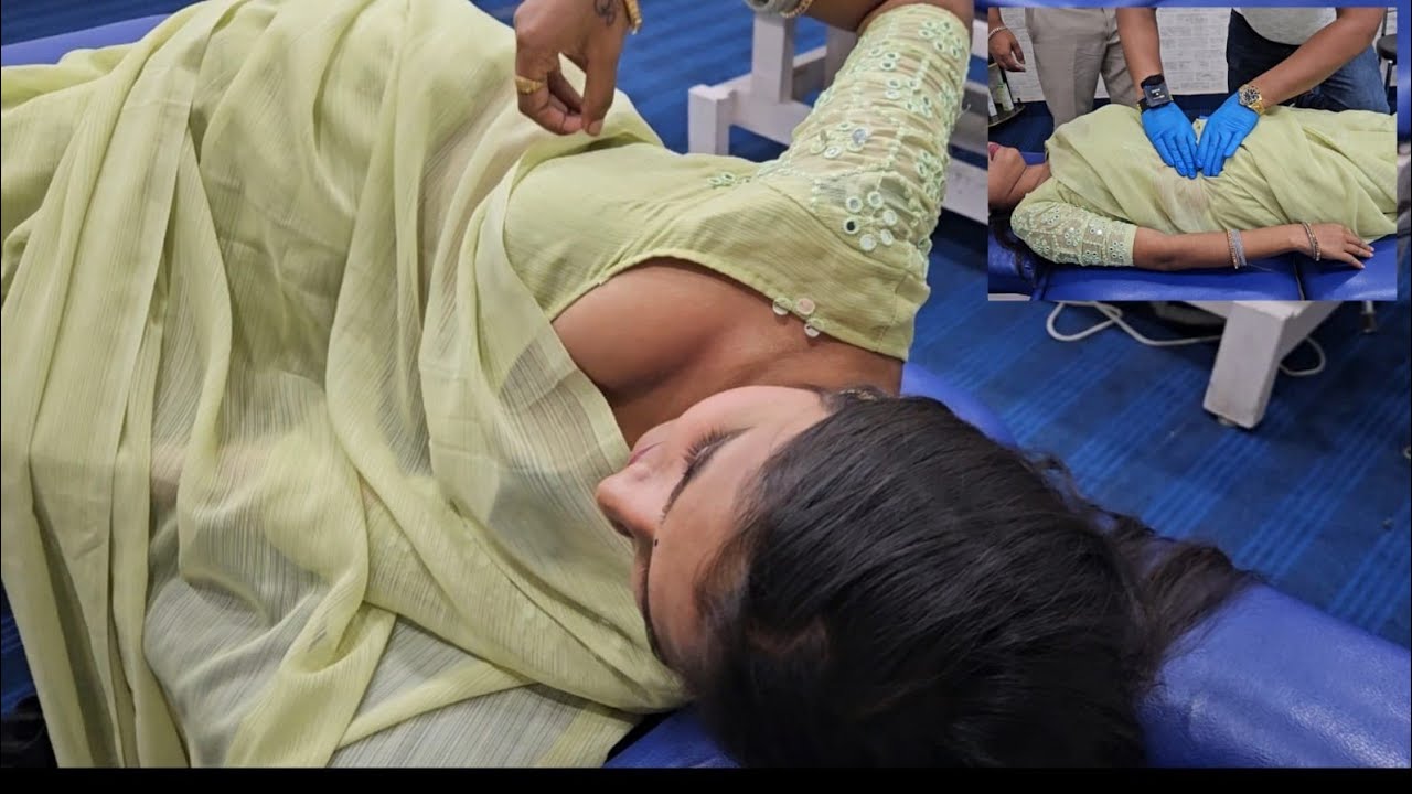 Chiropractic treatment for Leg and back pain.