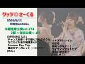 ワッツ◎さーくる / 木曜定期公演vol.274 2部 より(9曲) 2026.8.13 @梅田amHALL