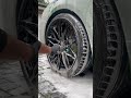 ASMR Wheel Clean #asmr #satisfying #clean #detailing #car #bmwm4 #trending #shorts #automobile #bmw