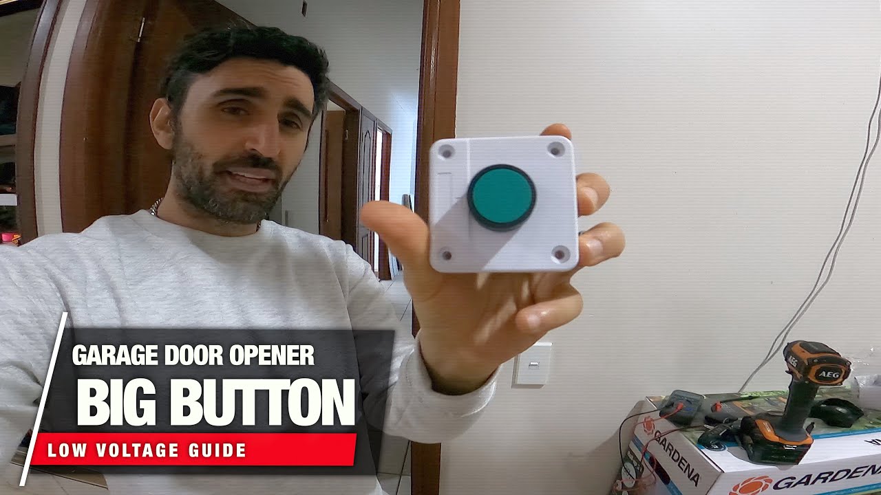 How to Replace Your Garage Door Opener Button | DIY Low Voltage Guide