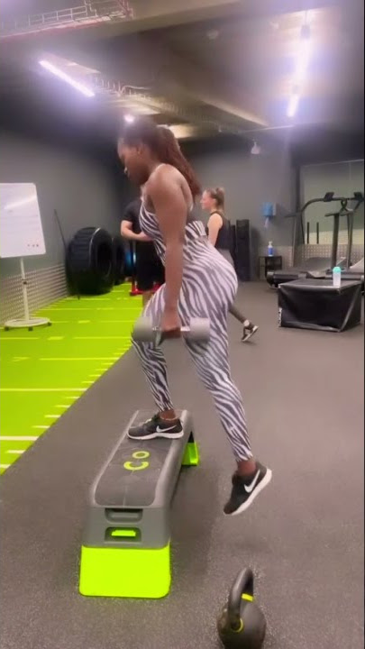 Download lagu Sarah is a BEAST on the steppers 💪🏿 (Leg Workout) #workoutmotivation #shorts