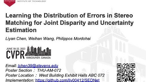 Learning the Distribution of Error in Stereo Matching for Joint Disparity and Uncertainty Estimation