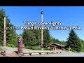 Saxman Totem Park and the Proud Raven Pole
