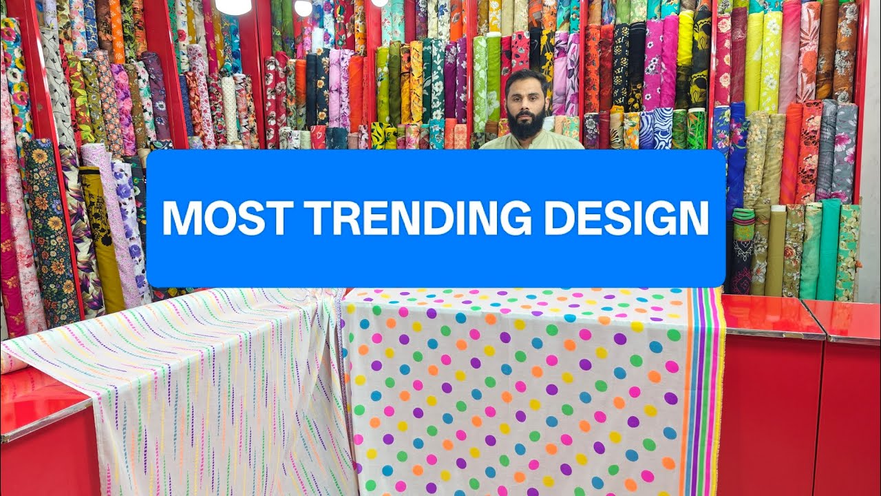 MOST TRENDING DESIGN 2PC LAWN FULL SUIT MURREE ROAD RWP CHINA CENTER SHOP NO 7 8 9 REHMANABAD CHOWK