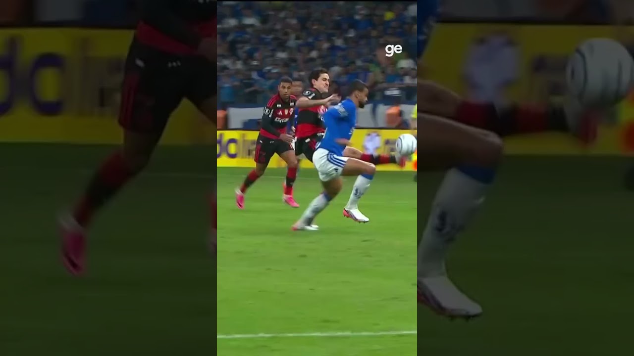 ARTUR JORGE FICA REVOLTADO EM LANCE DO GOL DO FLAMENGO | #shorts | ge.globo