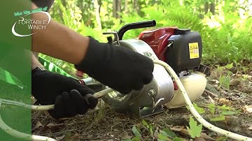 How to Use the PCW3000 Gas Powered Winch