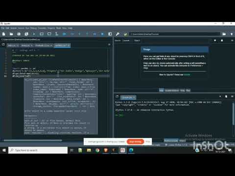 How to export data to a CSV file in python | Spyder | Data Visualisation