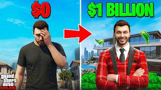 I Tried Going From BROKE to BILLIONAIRE in GTA Online | Bum to Billionaire #1