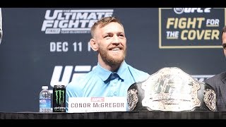 Conor McGregor Goes Zen (UFC 194 Press Conference, PreFight)