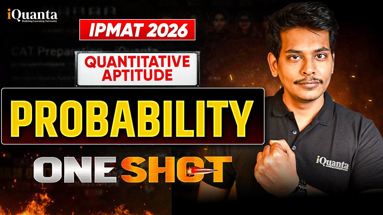 IPMAT Probability One Shot | IPMAT Quantitative Ability - YouTube