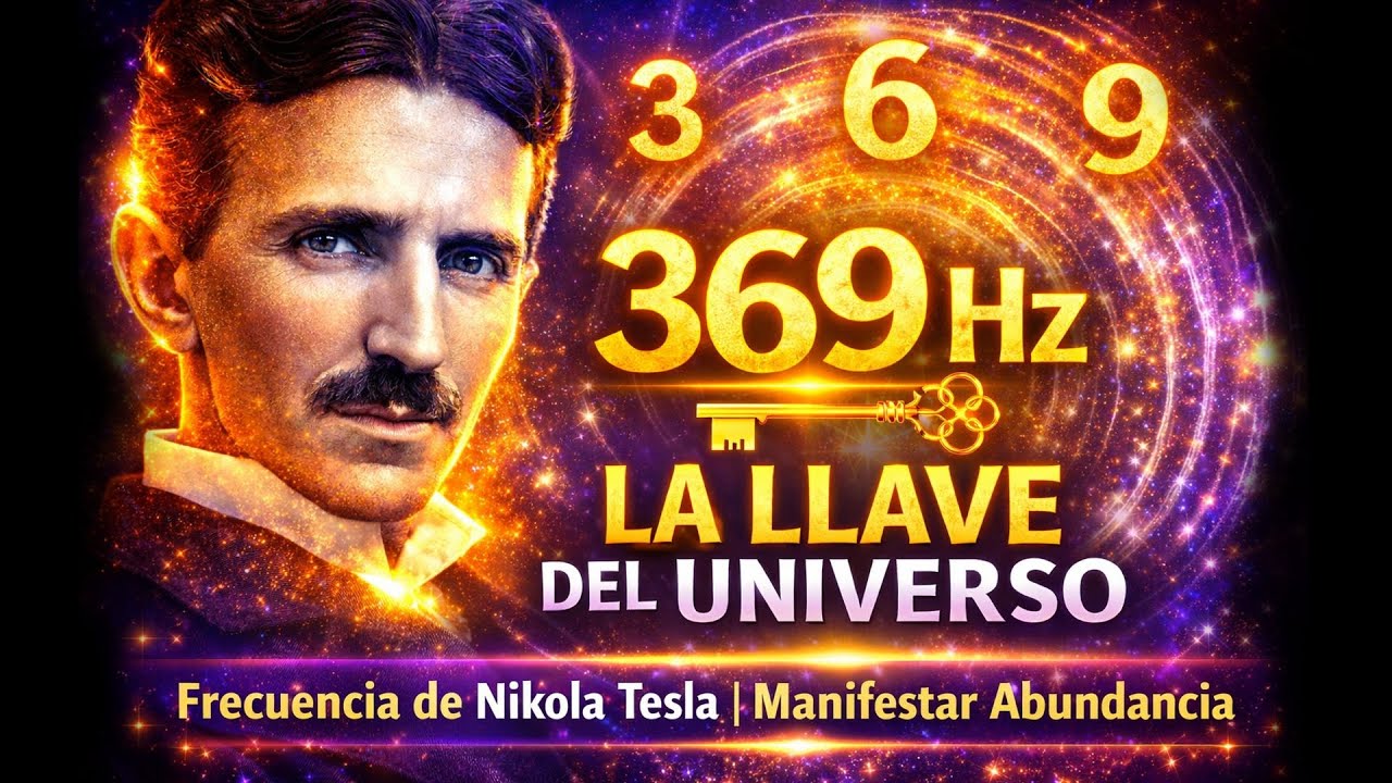 369 Hz 🔑 La Llave del Universo, Frecuencia de Nikola Tesla para ...