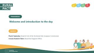 'Enhancing policy coordination for vibrant rural areas' Policy Lab: Welcome and introduction