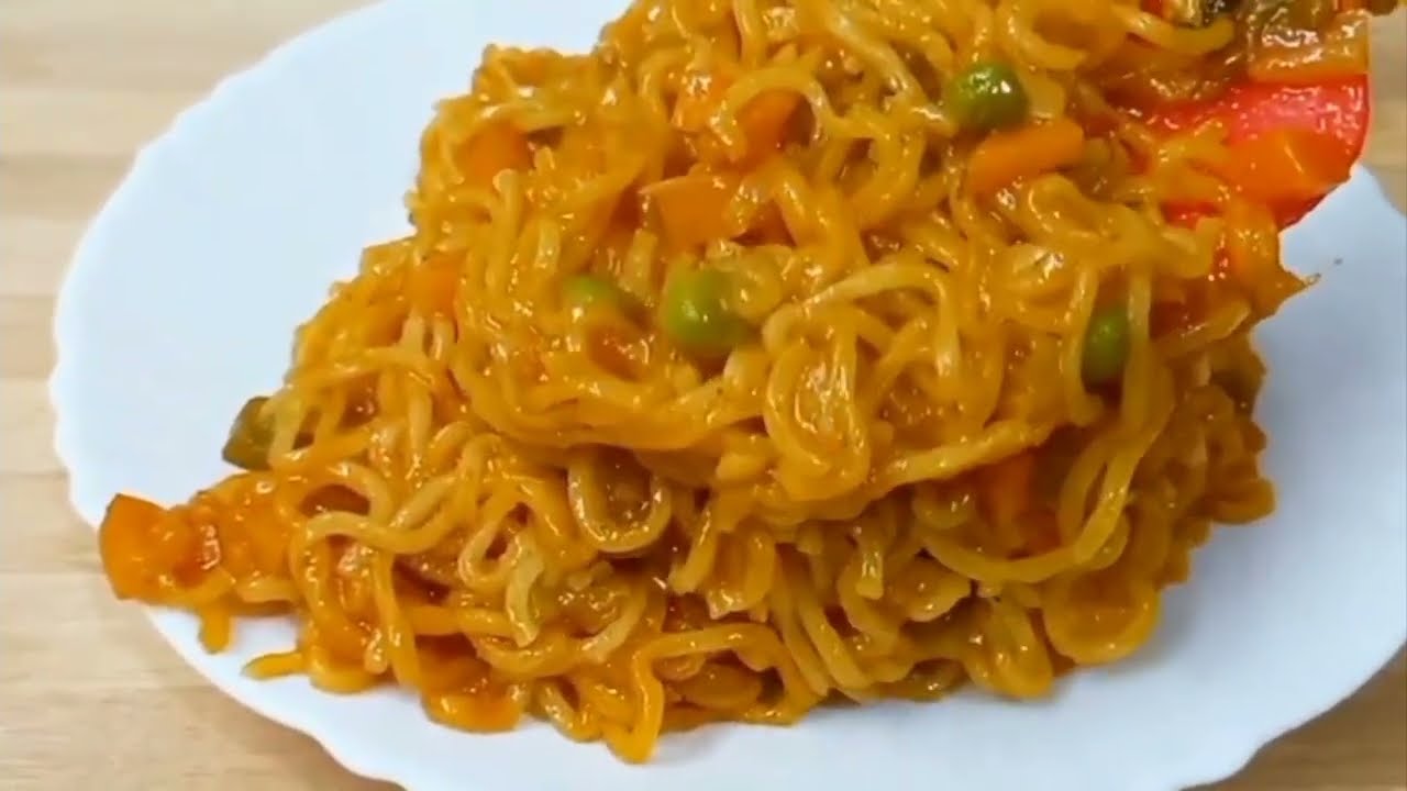 Spicy Maggi - Shreya's Kitchen