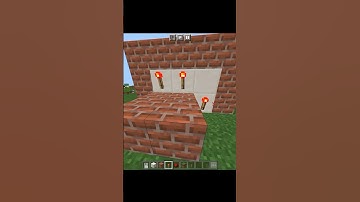 how to make password door in Minecraft pe #tiktokminecrafthacks #viralvideo #minecraft #shorts