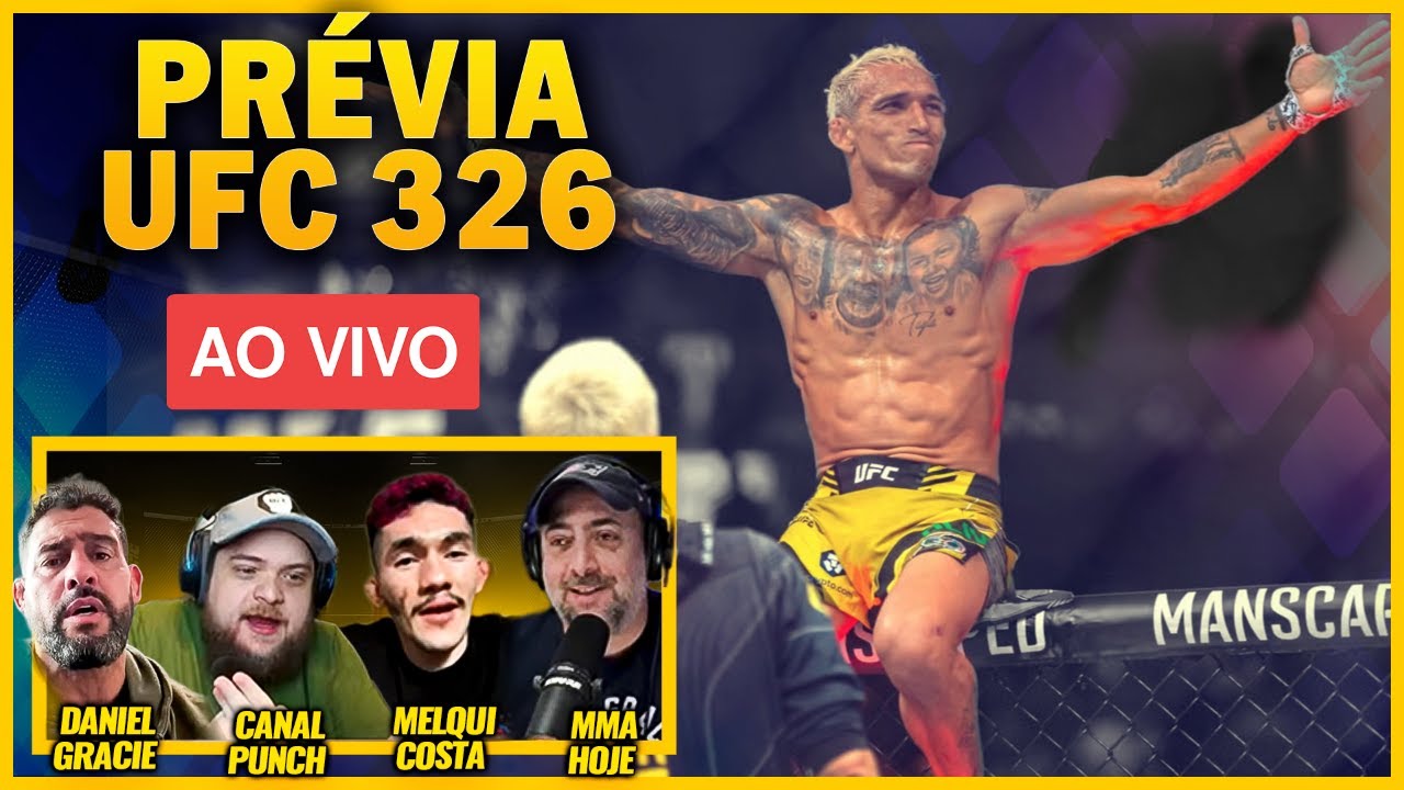 PRÉVIA ufc 326: MAX HOLLOWAY VS. CHARLES OLIVERIA | VAMO CHARLINHO!!!