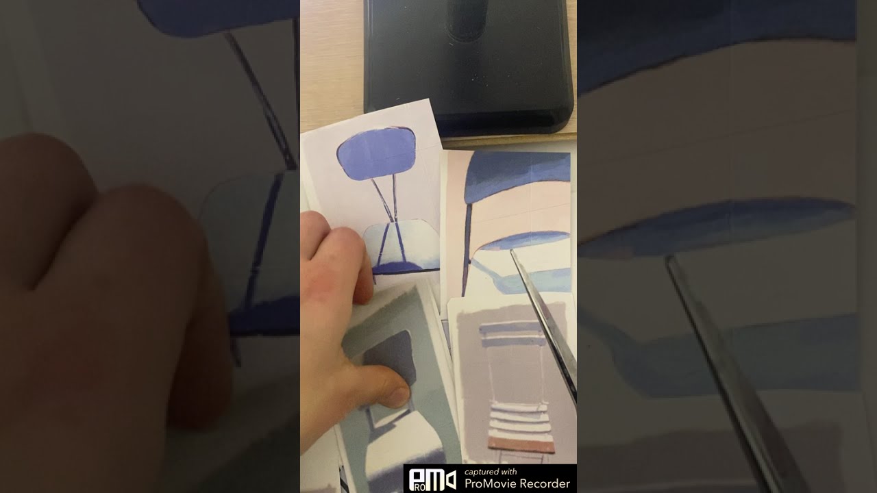 ASMR ITA - paper sounds, paper cutting sound , whispering