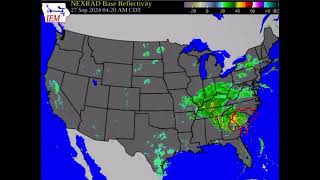 Hurricane Helene NEXRAD Radar Loop - 9/25/24-9/28/24