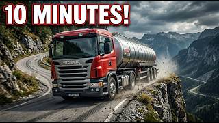 10 Minutes of Realistic Oil Tanker Truck Driving 🚛 screenshot 5