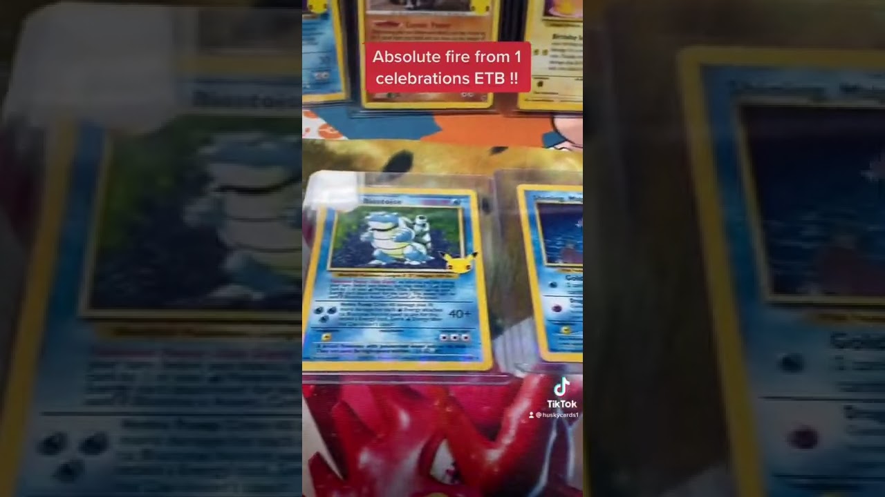 Pokémon celebrations etbs are still fire to pull from !