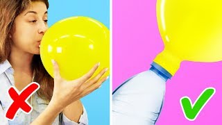 Check out these insanely creative and fun balloon hacks! i'll show you
how to make surprise gift wrapping for your best friends family,
incredibly stylis...