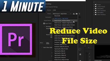 Adobe Premiere Pro: How to Reduce Video File Size (Compress Video Tutorial)