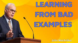 Learning from Bad Examples 1 Corinthians