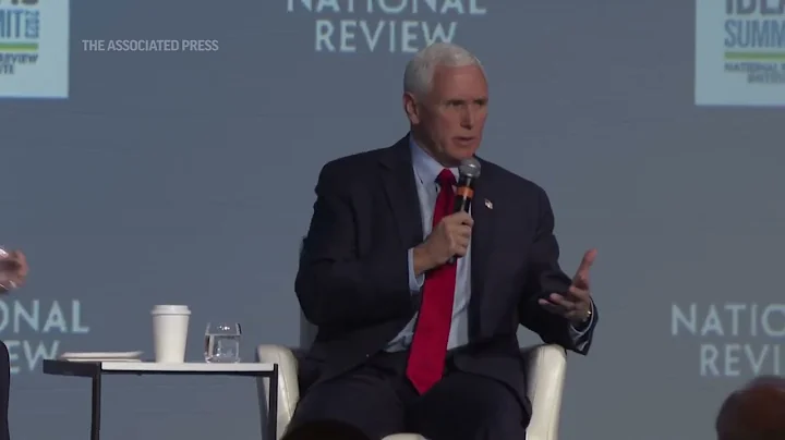 Pence responds to Trump’s indictment, calling it ‘an outrage.’