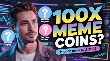 3 Hidden Meme Coins Set to 100X by 2026! 🚀  Next Shiba Inu & Crypto Gems Revealed