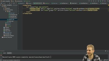 XVI. Routing in a VueJS Application. 8. Setting Up Route Parameters