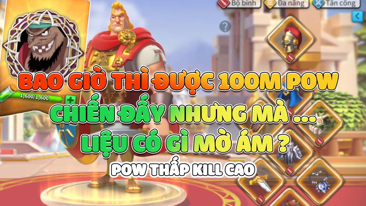 Một phong cách chơi mới lạ nhưng Hiệu quả trong Rise of Kingdoms – Nhưng chơi mãi ko lớn đc