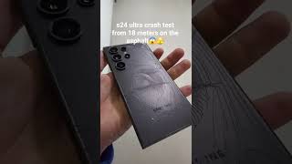s24 ultra fell from 18 meters (6th floor) to the asphalt😱🫣