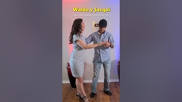 Salsa Move Cross Body Lead Inside Turn | Salsa Dance Drills | Salsa Classes Online | Waldo y Jacqui