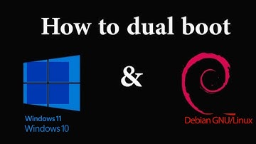 How To Dual Boot Windows And Debian