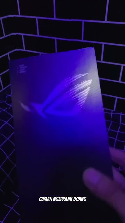 1 Juta Subscriber Bang Zarr Di Kasih Hadiah Hp ROG Sama Emak Garena😱