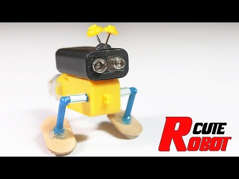 How To Make The  Cutest Walking Robot On Youtube