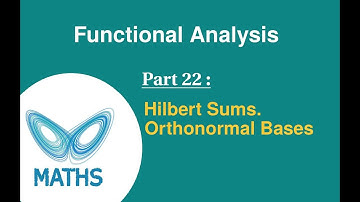 Hilbert Sums - Orthonormal Bases