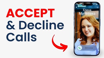 How to Accept & Decline Calls on ANY iPhone