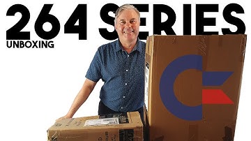 Commodore 264 Series Unboxing - C16/Plus4 Games and Machines