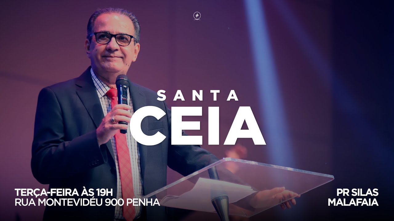 Santa Ceia | APRENDENDO COM UM HOMEM EXTRAORDINÁRIO A ROMPER | Pr. Silas Malafaia |  21/12/ 21