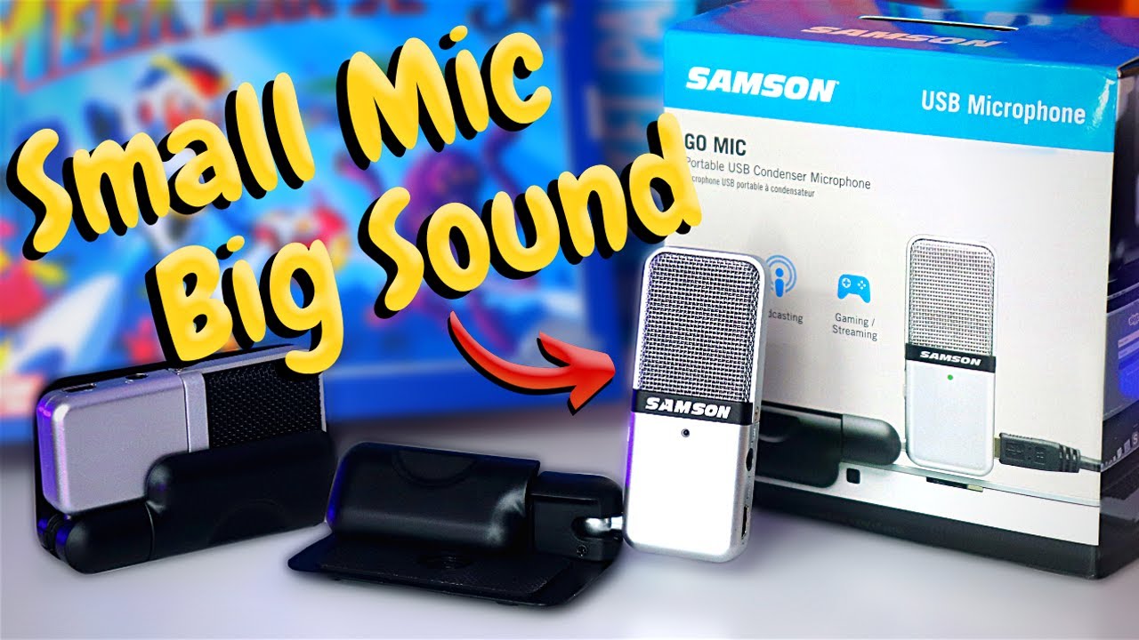 samson go mic ขาย  Update New  Best \u0026 Cheapest Streaming Microphone EVER - Samson Portable Go Mic!