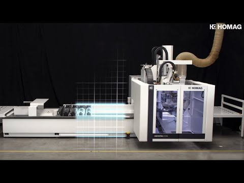 HOMAG CENTATEQ E-310 CNC Bearbeitungszentrum | Bedienung leicht gemacht