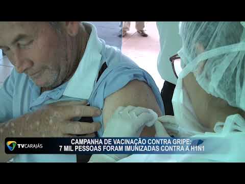 Campanha de vacinação contra a gripe: 7 mil pessoas foram imunizadas contra H1N1 em Campo Mourão