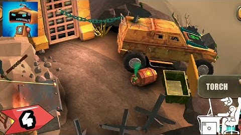 Tiny robots Recharged | level 4 | gameplay walkthrough