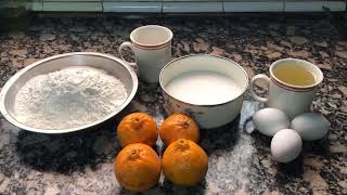 Bizcochuelo De Mandarina Mandarin Orange Cake Bolo De Mandarina