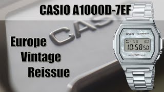 My First Digital Watch! | Casio Europe Vintage Collection A1000D7EF | With Mother of Pearl Dial!