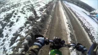 Simson S51 Enduro cross in winter