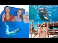 День на яхте 🌊 Плаваем под водой 🧜🏻‍♀️Мама потеряла мои очки 😭