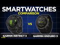 Garmin Instinct 3 vs Garmin Enduro 3 Comparison: Ultra-Endurance or Everyday Beast?