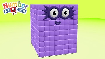 Numberblocks Cube Step Squad 1000 to 100,000 Standing Tall Learn to Count BIGGEST Learn to Count 1