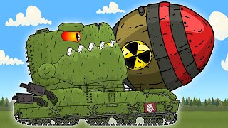 Capture of the US Tank Factory - Cartoons about tanks